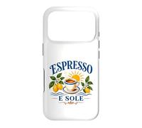 Amalfi Coast Italy Espresso E Sole Italian Summer Case for iPhone 17 Pro