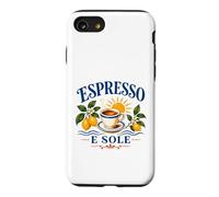 Amalfi Coast Italy Espresso E Sole Italian Summer Case for iPhone SE (2020) / 7/8