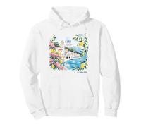 Amalfi Coast Italy Graphic Ciao Bella La Dolce Vita Look Pullover Hoodie