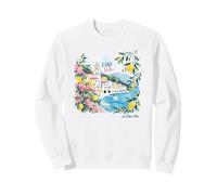 Amalfi Coast Italy Graphic Ciao Bella La Dolce Vita Look Sweatshirt