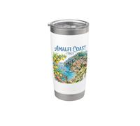 Amalfi Coast Italy Italian Souvenir Stainless Steel Insulated Tumbler