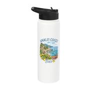 Amalfi Coast Italy Italian Souvenir Stainless Steel Insulated Water Bottle