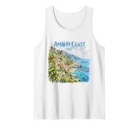 Amalfi Coast Italy Italian Souvenir Tank Top