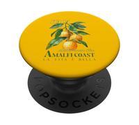 Amalfi Coast Lemon Retro Vintage Italy Travel Vacation PopSockets Adhesive PopGrip
