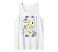 Amalfi Coast Limoncello Italian Summer Holiday Graphic Tank Top