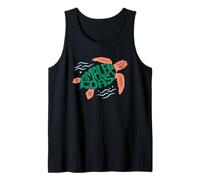 Amalfi Coast Turtle Travel Ocean Vibes Tank Top