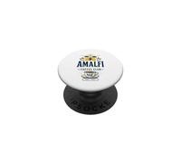Amalfi Coffee Club Italy Mediterranean Lemon Espresso Vibe PopSockets Adhesive PopGrip