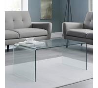 Amalfi Coffee Table - 100cm - Bent Glass