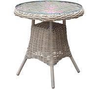 Amalfi Garden Bistro Table - Glass Top