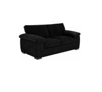 Amalfi Jumbo Cord 2 Seater Sofa Snugg Furniture UK Limited Black One Size
