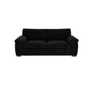 Amalfi Jumbo Cord 3 Seater Sofa Snugg Furniture UK Limited Black One Size