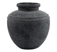 Sostter Grey Ceramic Mediterranean Water Pot Sostter Grey