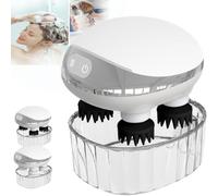 Amalfi - Scalp Massager, Amalfi Scalp Massager Hair Growth, Head Massager Scalp Stress Relax, Silicone Scalp Massager Handheld USB Charging Portable Waterproof (EMS Pulse Vibration)