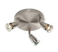 Amalfi Triple 50W spot Light Satin Nickel Plate - G2523413