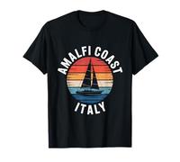 Amalfi View Coastal Charm and Summer Mood Design T-Shirt