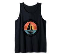 Amalfi View Coastal Charm and Summer Mood Design Tank Top