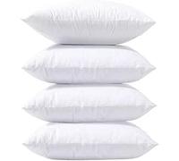 Amal's choice Cushion Inserts 45cm x 45cm Pack of 4 Cushion Inner Pads 18 x 18 Cushion Insert For Sofa Hollow Fibre Cushion Pad
