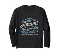 Amami Oshima Where the Sky Meets the Sea Long Sleeve T-Shirt