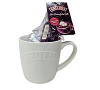 Amamitrade Hot Chocolate Gift Set - Baileys Hot Chocolate Gift Set & Mug With Marshmallows - Gift For Men & Women - Christmas Stocking Fillers - Secret Santa Miothers Day