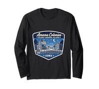 Amana Colonies Historic Communal Villages Iowa Settlement Long Sleeve T-Shirt