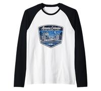 Amana Colonies Historic Communal Villages Iowa Settlement Raglan Baseball Tee