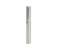 Amana Tool - 43607 Solid Carbide Double Straight Flute Plastic Cutting 1/4 Dia x 3/4 x 1/4