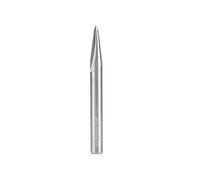 Amana Tool - 45628 Solid Carbide V Groove Engraving 15 Deg x 1/4 Dia x 0.666" x 1/4" S