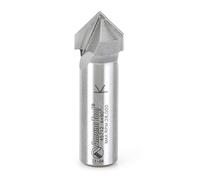 Amana Tool - 45712 Carbide Tipped V-Groove 90 Degree x 5/8-Inch Diameter x 1/2 Shank