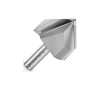 Amana Tool - 45732-CNC Carbide Tipped V-Groove 90 Deg x 2" Dia x 1-3/4 x 1/2 Shank