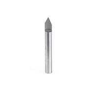 Amana Tool - 45760 Solid Carbide 60° Engraving 0.005 Tip Width x 1/4 Shank x 2"