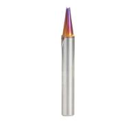 Amana Tool 45780-K SC Spektra Extreme Tool Life Coated V Groove Engraving 15 Deg x 3/16 D x 1/2 CH x 1/4 SHK x 2 Inch Long Router Bit