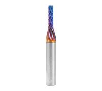Amana Tool 46008-K SC Spektra Extreme Tool Life Coated Carbon Fiber Cutting Down-Cut 1/8 D x 1/2 CH x 1/4 SHK x 2 Inch Long Router Bit
