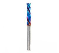 Amana Tool 46175-K CNC SC Spektra Extreme Tool Life Coated Compression Spiral 6mm D x 25mm CH x 6mm SHK x 64mm Long 2 Flute Router Bit