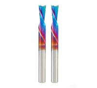 Amana Tool 46202-K-2 2-Pack SC Spektra Extreme Tool Life Coated Spiral Plunge 1/4 Dia x 3/4 CH x 1/4 SHK 2-1/2 Inch Long Down-Cut Router Bits