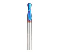 Amana Tool 46426-K SC Spektra Extreme Tool Life Coated Up-Cut Spiral Ball Nose 1/8 R x 1/4 D x 1/2 CH x 1/4 SHK x 2-1/2 Inch Long x 2 Flute Router Bit with High Mirror Finish