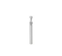 Amana Tool - 46426 Solid Carbide Up-Cut Spiral Ball Nose 1/8 Radius x 1/4 Dia x 1/2 x 1/4