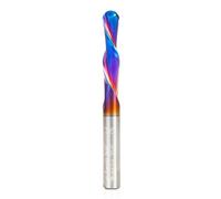 Amana Tool 46476-K SC Spektra Extreme Tool Life Coated Down-Cut Ball Nose Spiral 1/8 R x 1/4 D x 1 CH x 1/4 SHK x 2-1/2 Inch Long Router Bit