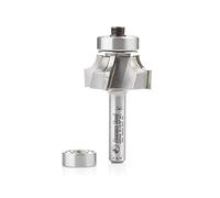 Amana Tool 49546 Carbide Tipped 4 Flute Corner Rounding/Beading 3/16 R x 1 D x 1/2 CH x 1/4 Inch SHK w/Lower Ball Bearing Router Bit