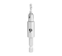 Amana Tool - 55274 Replacement Carbide Tipped Countersink with Slow Spiral HSS M2 Drill Fo