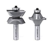 Amana Tool - 55468 2Piece Carbide Tipped Edge Banding 30 Deg x 1-19/32 Dia x 1" 2