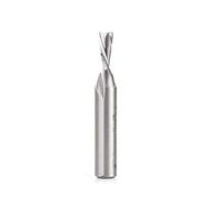 Amana Tool HSS1657 Double Flute Spiral Router Bits Metal Aluminum Cutting 5/16 D x 3/4 x 1/2 Inch Shank Down-Cut Router Bit High Speed Steel