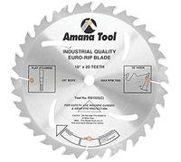 Amana Tool - RB1020 Carbide Tipped Euro Rip with Cooling Slots 10" Dia x 20T', 18 De