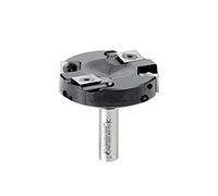 Amana Tool RC-2351 CNC Spoilboard Insert Surfacing & Rabbeting Flycutter 2+2 Flute Design 2-1/2 D x 15/32 CH x 1/2 SHK for ThermoGrip CNC Heat Shrink Tool Holders, Includes 2 Each of HMA-12 and HCK-70