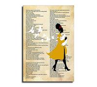Amanda Gorman Full Poem Poster, The Hill We Climb, American Poet, Amanda Gorman Poem, Inauguration Poem 2021, Canvas Wall Decor 24x36inch(60x90cm)
