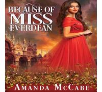 Amanda McCabe Because of Miss Everdean Paperback Book Amanda McCabe Multicolor