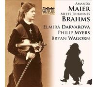 Amanda Meier Meets Johannes Brahms (Violin Sons By Both Plus Horn Trio)[CD]