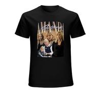 Amanda Rollins Kelli Giddish Actress Manhattan Special Victims Unit Law Order SVU Unisex T-Shirt Printed Tee Graphic Top Men Black Shirt M
