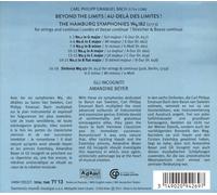 AMANDINE BEYER GLI INCOGNITI - C.P.E. BACH BEYOND THE LIMITS - COM NEW CD