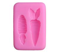 amangul Carrot 3D Silicone Mold Fondant Cake Chocolate Decorating Sugarcraft Mould