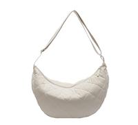 amangul Casual Nylon Crossbody Bag with Trendy Quilted Texture Multi Purpose Casual Dumpling Bags for Work or Daily Use Shoulder Bag